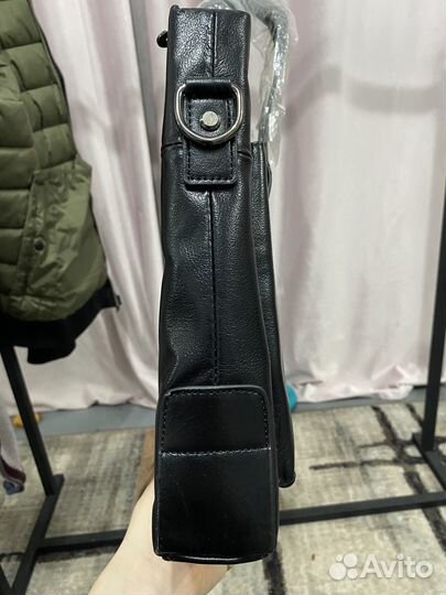 Сумка мужская новая натуральная кожа