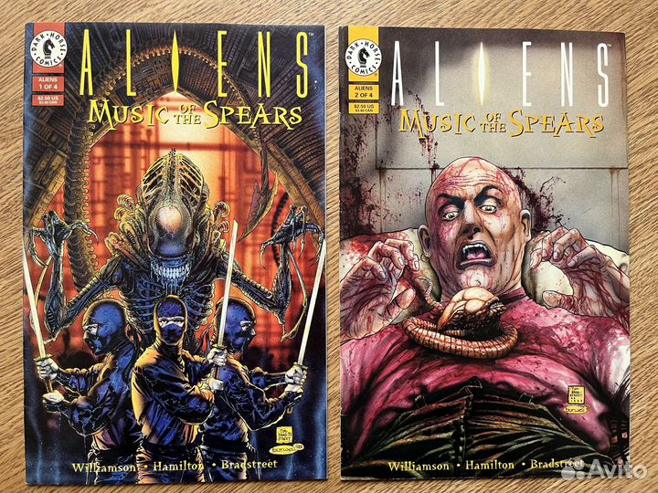 Комиксы Чужие на английском