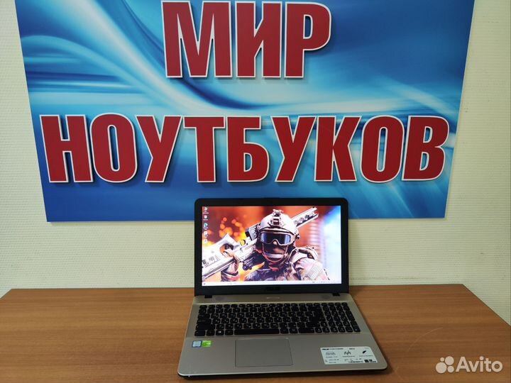 Свежий игровой ноутбук Asus / как новый