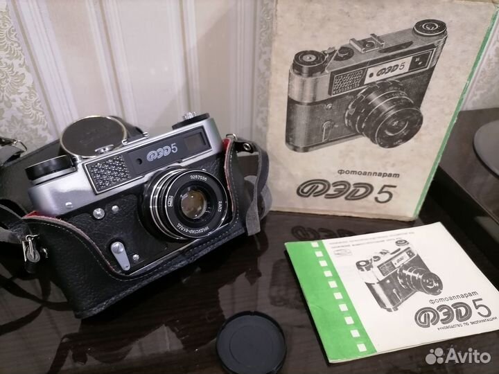 Новый фотоаппарат фэд СССР
