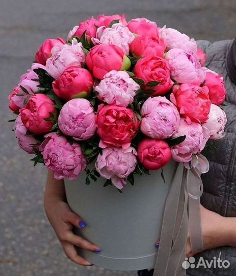 Пионы Розы Доставка