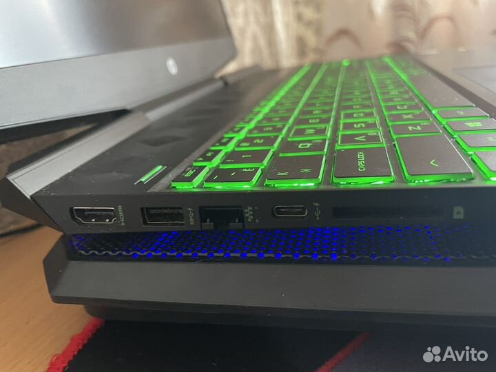 Игровой ноутбук HP pavilion gaming 15 dk0064ur