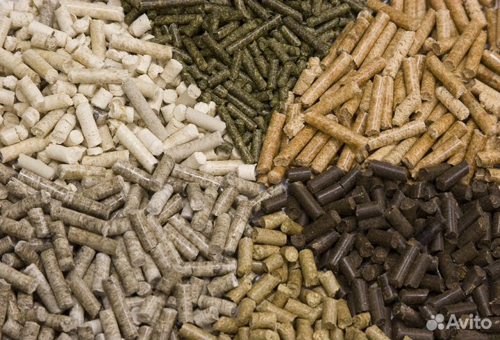 Линия гранулирования травы от 500 кг/час