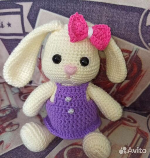 Зайки, заяц в кофте, бантик