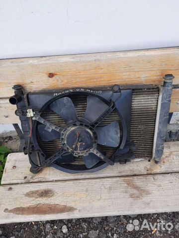 Радиатор в сборе с вентилятором Daewoo Matiz