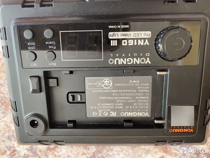 Видеосвет yongnuo yn160 iii