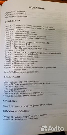 Русский язык 1-6 класс.Авторские схемы