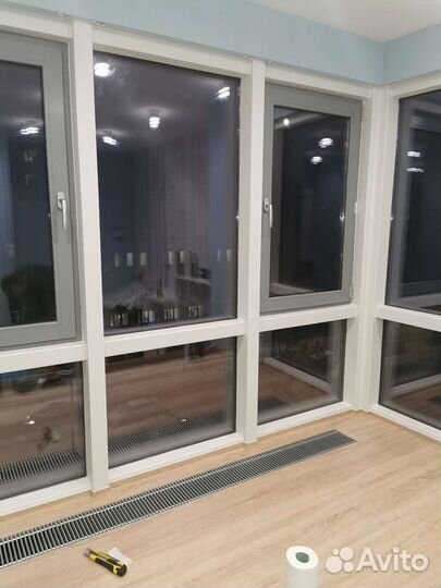 Ремонт окон пвх. Тепловизор