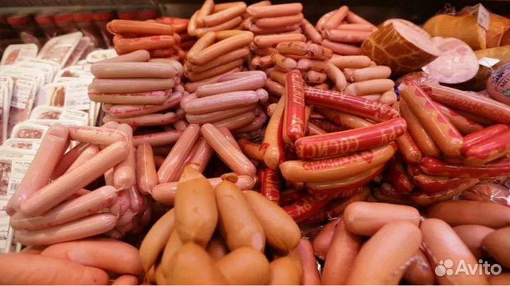 Сосиски и колбаса на корм для животных