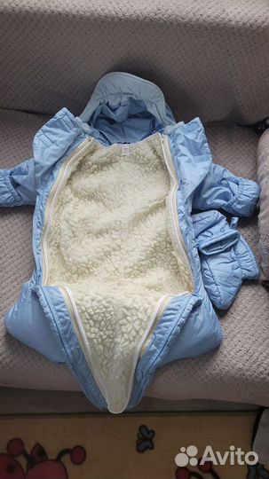 Зимний комбинезон трансформер,подкладка овчина