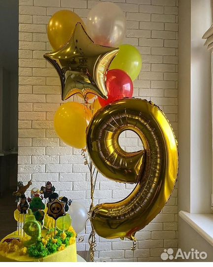 Воздушные шарики, фонтаны из шаров