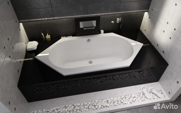 Ванна акриловая Riho Kansas 190x90