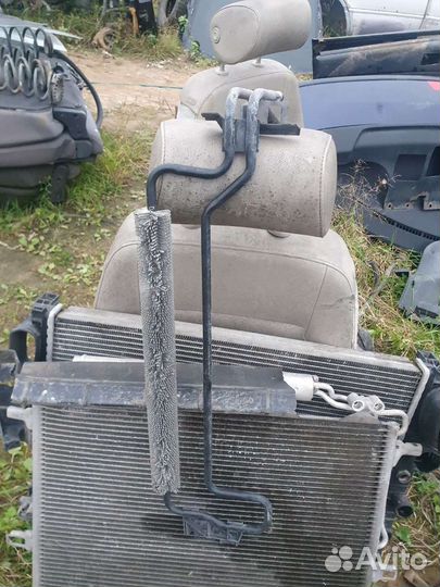 Радиатор Mercedes W211 2008г 3.5 M272 АКПП