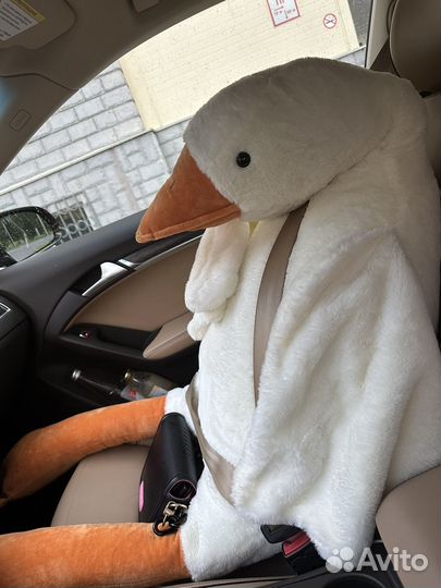 Мягкая игрушка гусь обнимусь большой