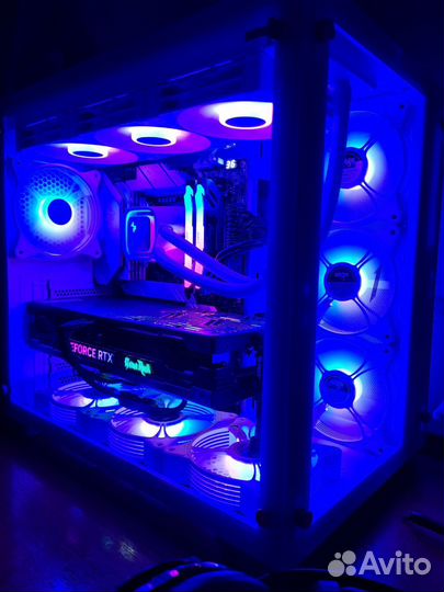 Мощный игровой компьютер, RTX 4070 TI, I7-13700KF
