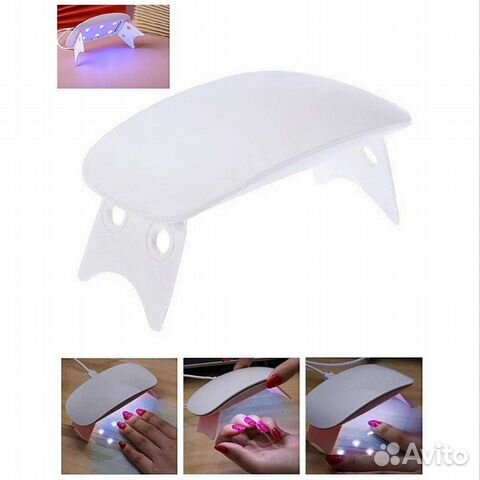 Портативная UV/LED лампа для ногтей Whitestone