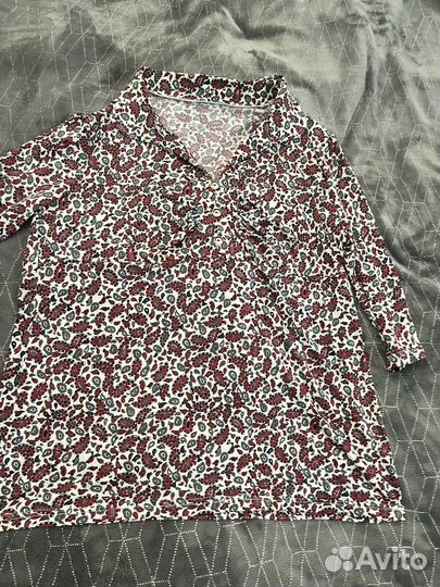 Кофточка женская с ярким принтом