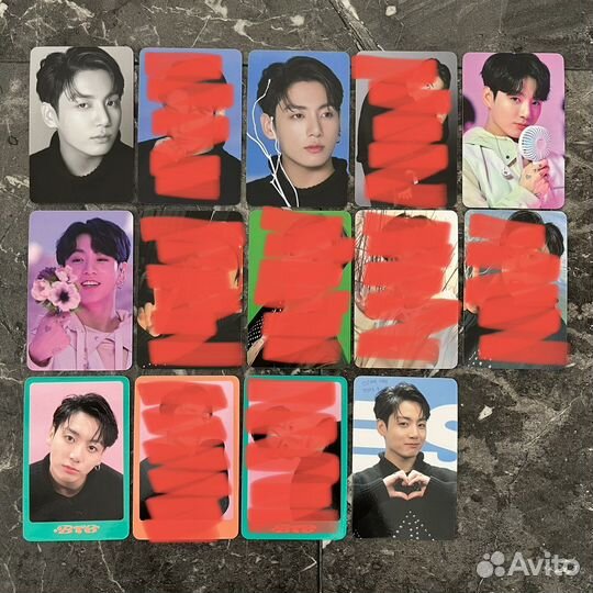 Официальные карточки bts