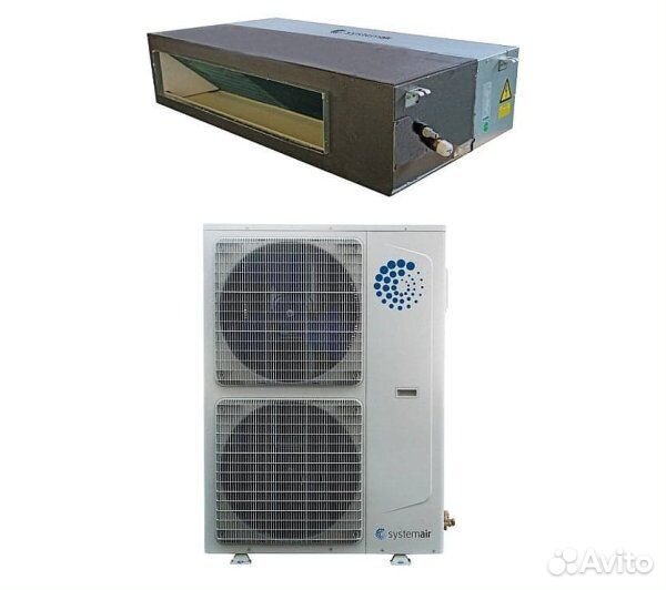 Кондиционер Systemair sysplit simple duct 48 HP R