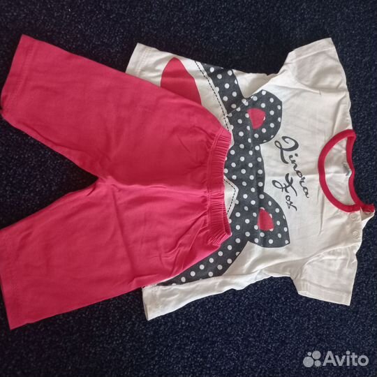 Пакет одежды на девочку