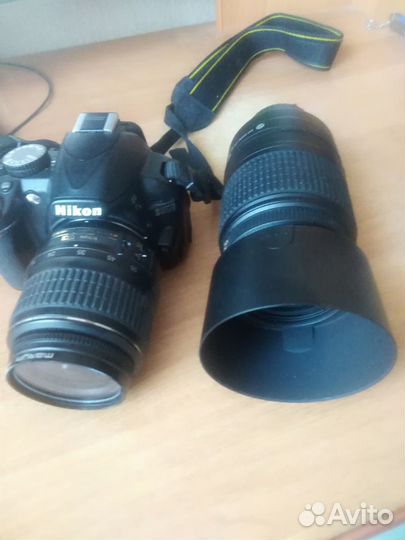 Фотоаппарат Nikon d3100+Объектив 55-300 mm
