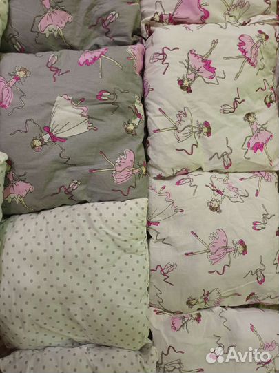 Бортики в детскую кроватку новые