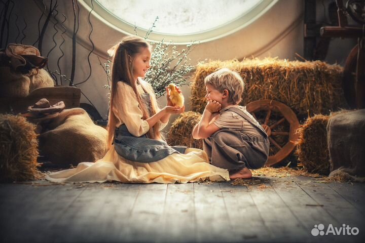 Пасхальный фотопроект для детей/семьи