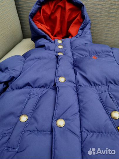 Пуховик детский Ralph Lauren 18m