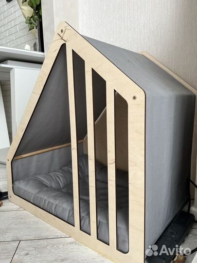 Лежанка домик для собаки