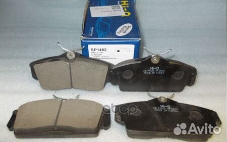 Колодки тормозные дисковые, передние SP1482 San