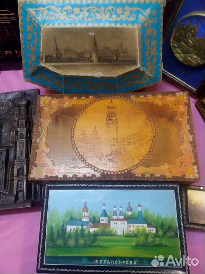 Панно шкатулки СССР