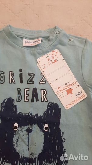 Лонгсливы на девочку 74р-р.Новые и б/у