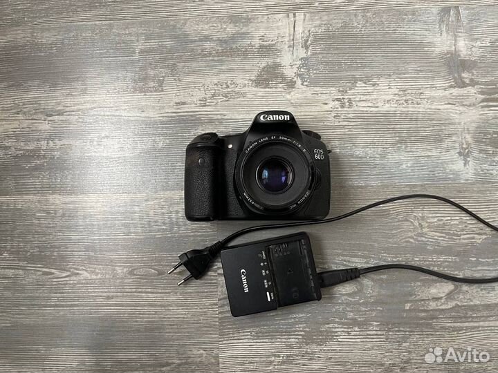 Canon 60d + объектив 50 мм 1.8