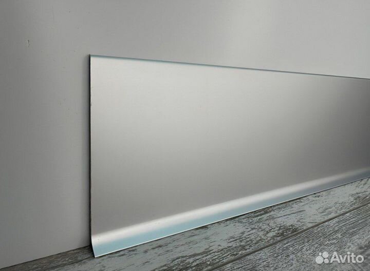 Плинтус алюминий анодирован до 3 м