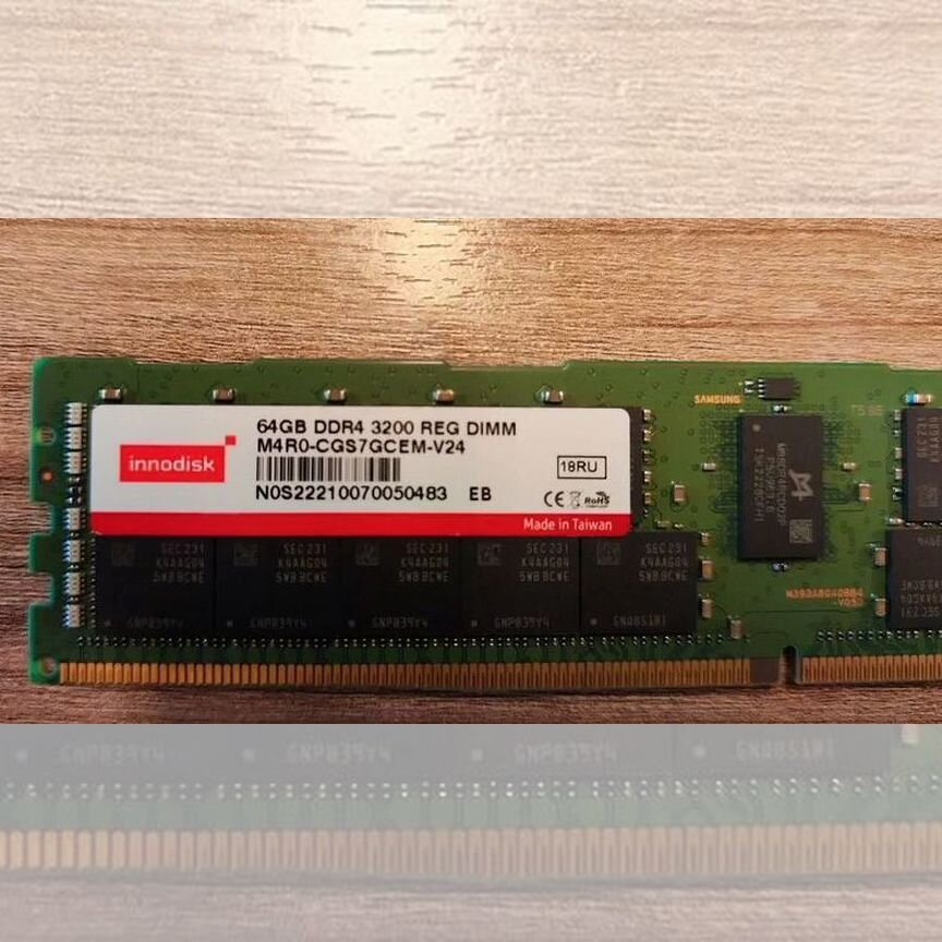 [MTA36ASF8G72PZ-3G2E1] Память 64gb Ddr4 3200 Reg Dimm M4r0-Cgs7gcem-V24 Mta36asf8g72pz-3g2e1