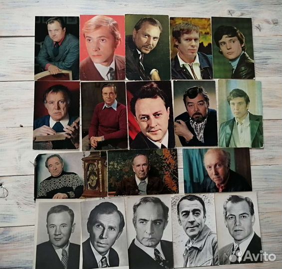 Открытки актеры СССР