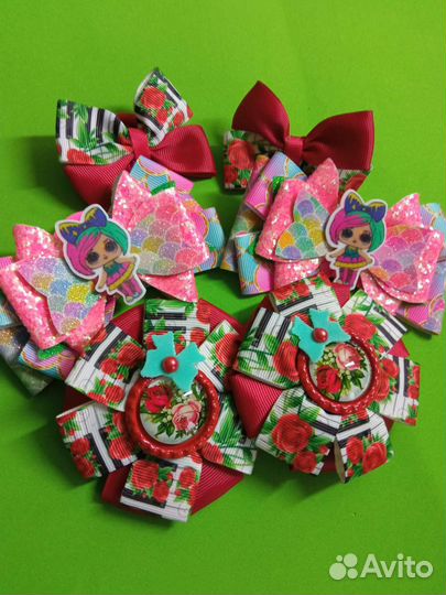 Резинки для волос ручной работы