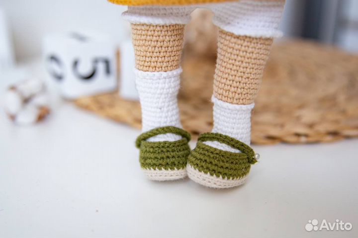 Кукла Вязанная игрушка