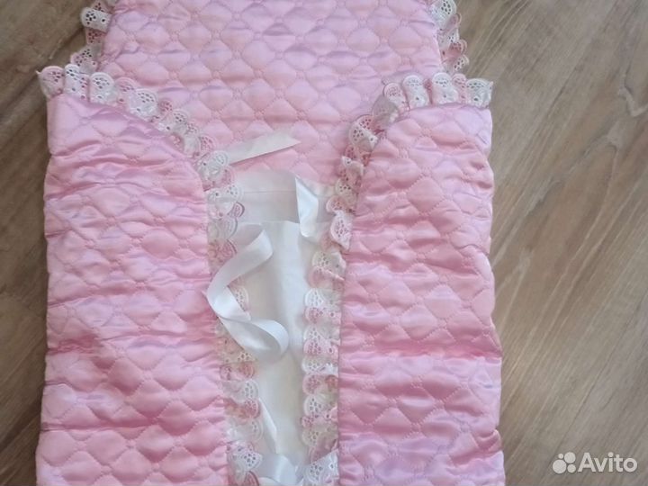 Конверт на выписку для девочки лето