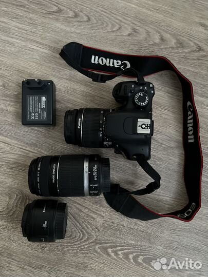 Зеркальный фотоаппарат canon 550d