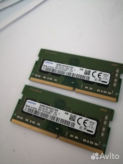 Память so-dimm Samsung 16gb(8gb*2)