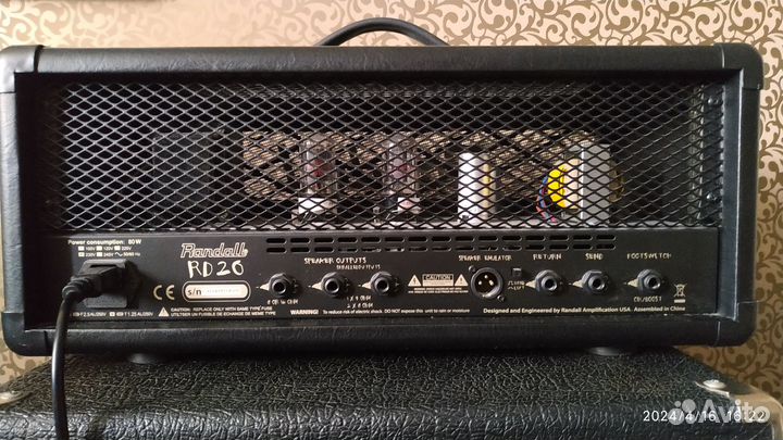 Ламповый гитарный усилитель Randall RD20H
