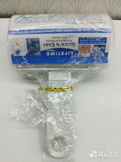 Многоразовый ролик для чистки одежды