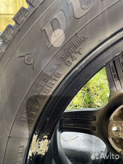 Комплект зимних колес r16 от ford focus 2