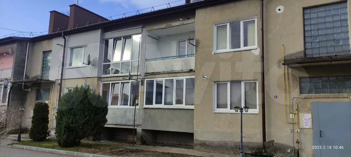3-к. квартира, 77,4 м², 2/2 эт.