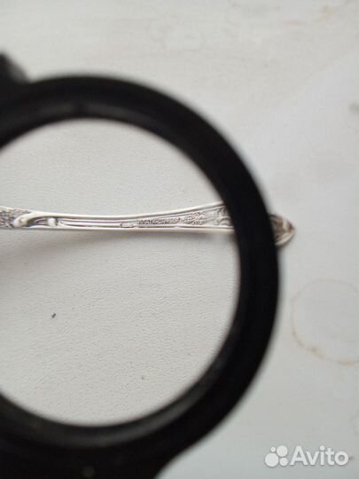 Ложка серебряная чайная времён СССР