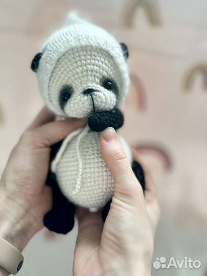 Игрушка ручной работы мишка