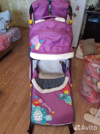 Санки коляска ника