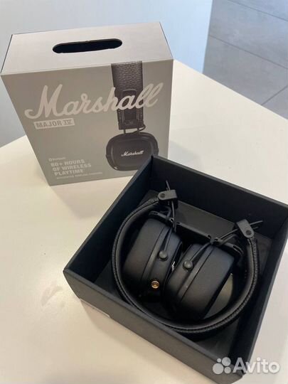 Беспроводные наушники Marshall Major IV black