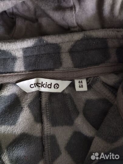 Флисовый комбинезон crockid 68